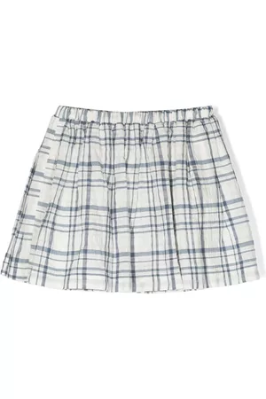 BONPOINT Falda con cuadros estampados