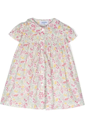 SIOLA Vestido camisero con estampado floral