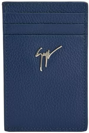 Giuseppe Zanotti Tarjetero Albert con placa del logo
