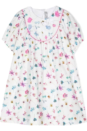 Il gufo Vestido con motivo floral