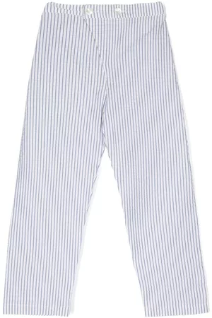 SIOLA Pantalones rectos a rayas