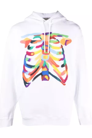 MARCELO BURLON Sudadera con capucha y motivo gráfico