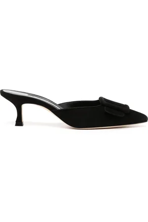 Manolo Blahnik Mules Maysale con tacón de 50mm