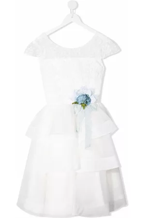 Mimilù Vestido con aplique floral