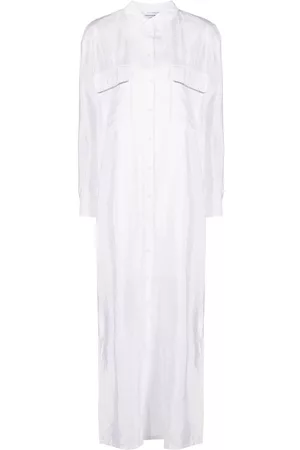 Fabiana Filippi Vestido camisero con abertura lateral