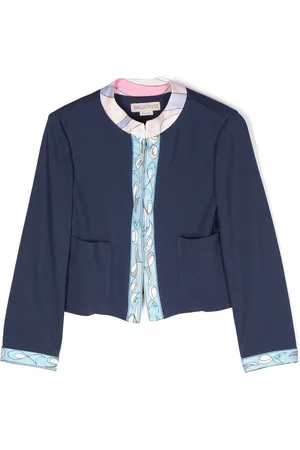 PUCCI Junior Chaqueta con motivo Pesci