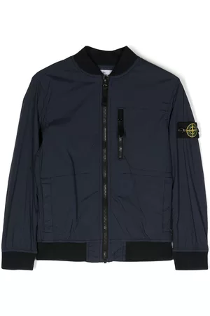 Stone Island Chaqueta bomber con parche del logo