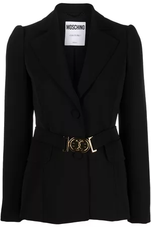 Moschino Blazer con placa del logo