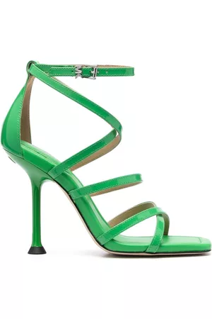 Michael Kors Sandalias Imani de piel con acabado charol