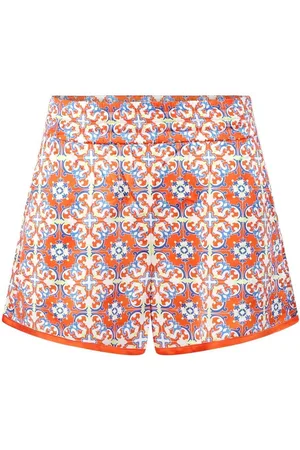 RTA Shorts Martim con motivo de azulejo