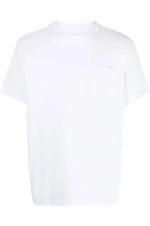 SACAI Camiseta de manga corta con cremallera lateral