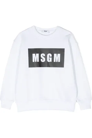 Msgm Sudadera con logo estampado