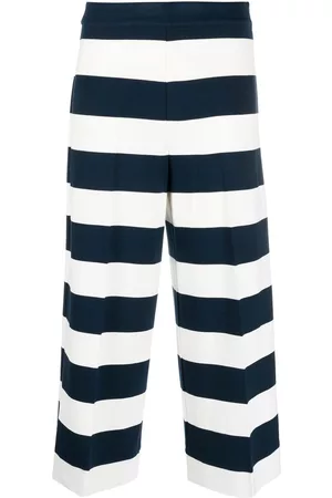 Twin-Set Pantalones capri a rayas