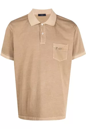 FAY Camisa con bolsillo de parche