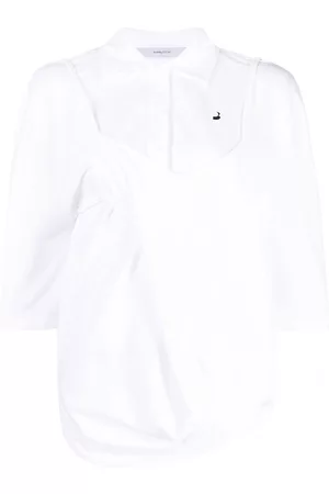 pushBUTTON Camisa de media manga a capas