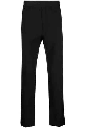 Msgm Pantalones ajustados con logo en la cinturilla