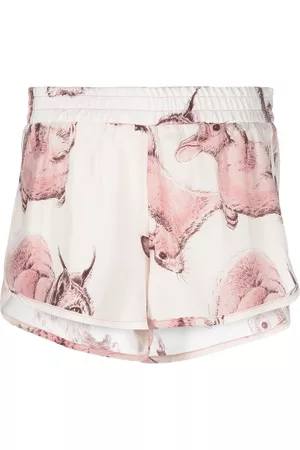 Stella McCartney Pantalones cortos con animal print