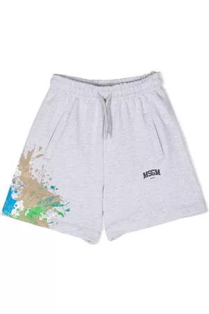 Msgm Bermudas cortas con estampado gráfico