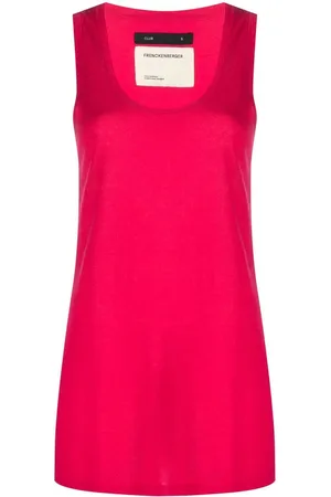 Frenckenberger Top de tirantes con cuello redondo