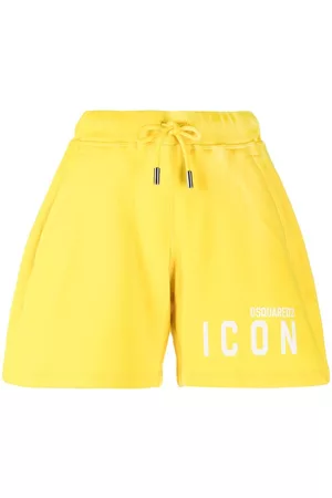 Dsquared2 Pantalones cortos de chándal con logo estampado