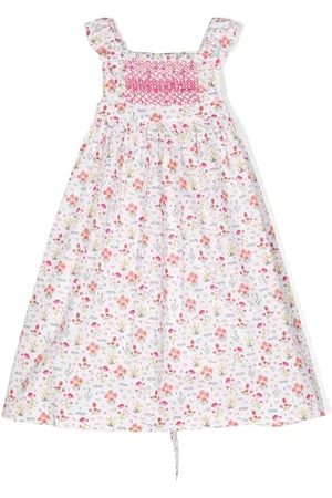 SIOLA Vestido con motivo gráfico y pliegues