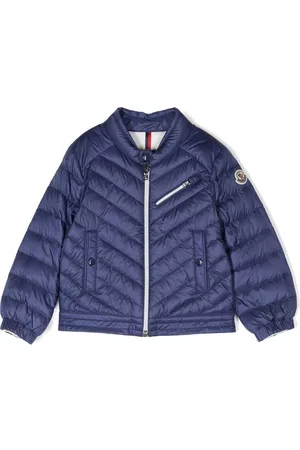 Moncler Plumífero con parche del logo