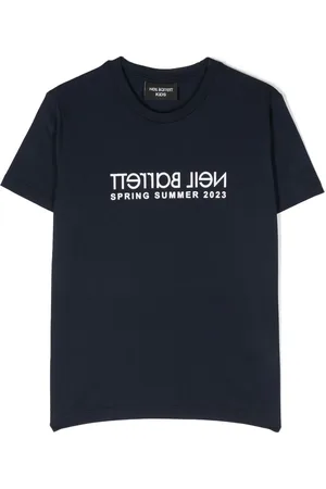 Neil Barrett Camiseta con logo estampado