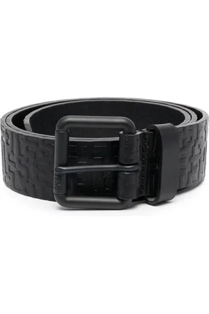 Diesel Cinturón B-Monogram Le con logo en relieve