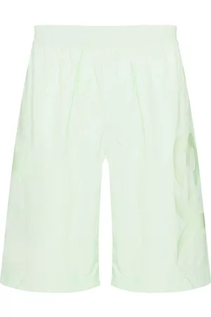 Y-3 Bañador con logo estampado