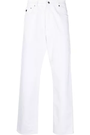 Prada Pantalones con placa del logo