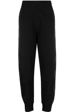 Moncler Pantalones de chándal con ribete del logo