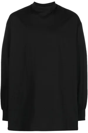 Y-3 Camiseta con cuello alzado