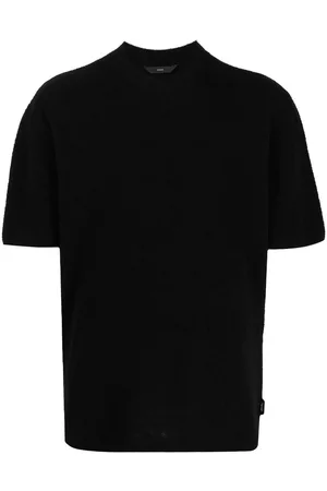 HEVO Camiseta de punto con cuello redondo
