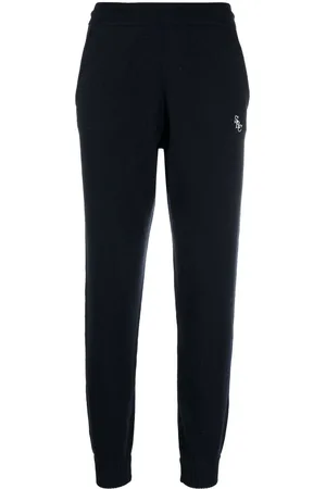 Sporty & Rich Pantalones de chándal con logo bordado