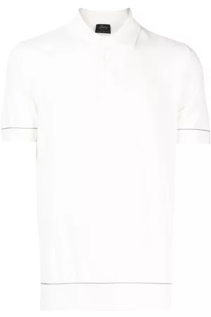 BRIONI Polo texturizado
