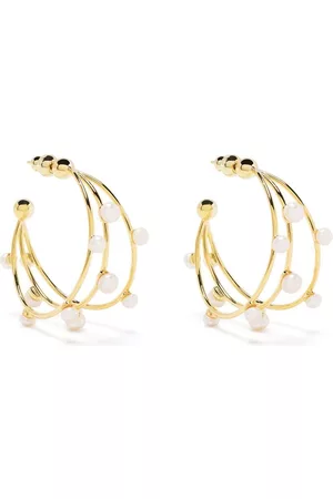 Cult Gaia Aros con detalle de perlas