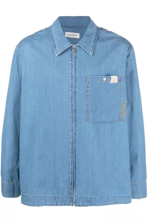 Lanvin Camisa vaquera con cremallera