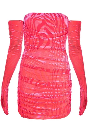 ALEX PERRY Minivestido Colter con fruncidos