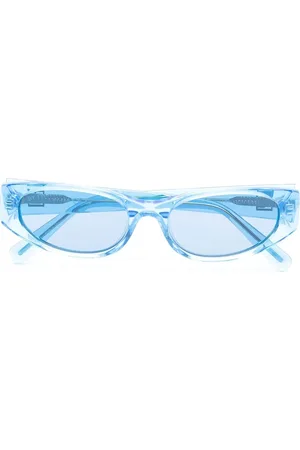 By Far Gafas de sol Rodeo con montura transparente
