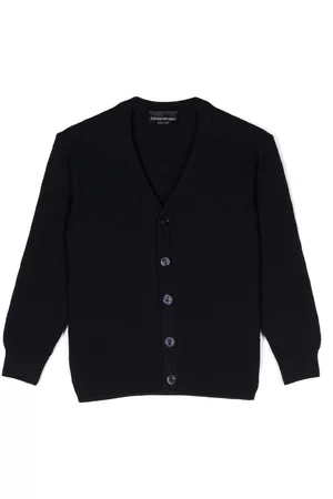 Emporio Armani Cárdigan con botones y cuello en V