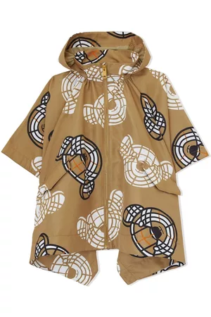 Burberry Capa con motivo Thomas Bear y capucha