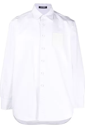 RAF SIMONS Camisa con parche del logo