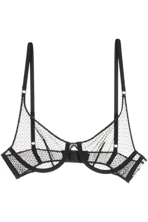 Kiki de Montparnasse Sujetador de ganchillo