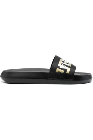 VERSACE Sandalias con aplique del logo
