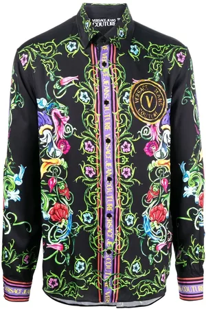 VERSACE Camisa con estampado gráfico