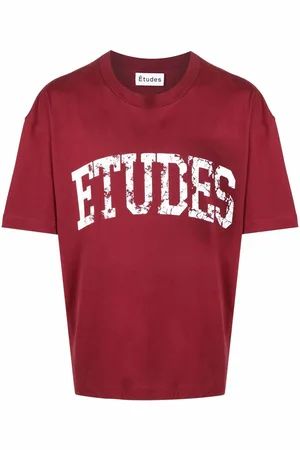 Etudes Camiseta con logo estampado