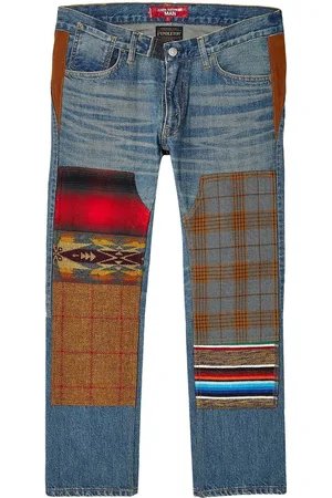 JUNYA WATANABE Vaqueros con diseño patchwork