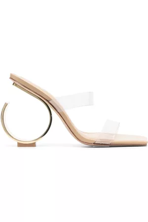Cult Gaia Sandalias con tacón de diseño