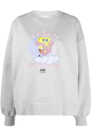 GCDS Sudadera con Bob Esponja estampado