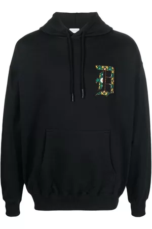 Drôle de Monsieur Sudadera con capucha y parche del logo